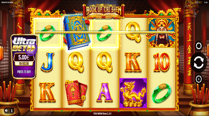 Book of Cai Shen Slot Screenshot